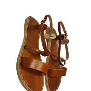 Leather strap sandal